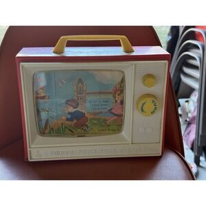 Vintage Fisher-Price Giant Screen Two Tune TV Music Box